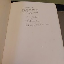 Brown Jack Sined Limited Edition Signed Numbered 1934 200 Copies Numbered