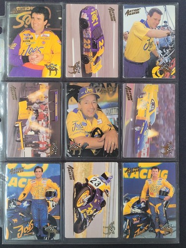 1994 Action Packed "Smokin' Joe's Racing" Complete 13 Racing Card Set