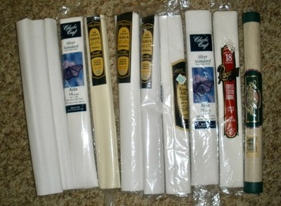 Lot of 9 Charles Craft MCJ Fiddlers  & Aida Cloth Assorted Colors & Thread Count