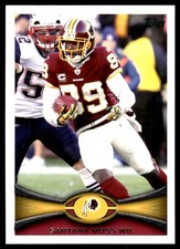 Santana Moss 2012 Topps #153 Redskins NFL READ FREE SHIPPING AutographDen