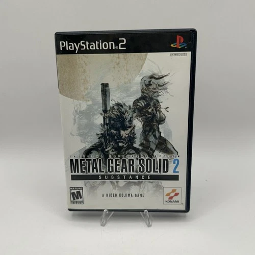 Metal Gear Solid 2 Substance (Sony PlayStation 2 PS2, 2003)