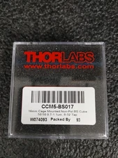 Thorlabs CCM5-BS017 16mm Cage Cube-Mounted Non-Polarizing Beamsplitter700-1100mm