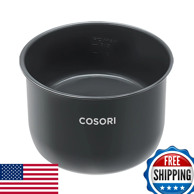 Cosori Pressure Cooker Inner Pot Compatible Cmc-Co601-Sus Only Ceramic Bpa-Free