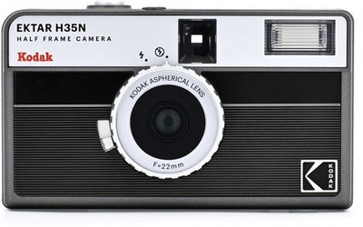 Kodak Half Frame Film Camera EKTAR H35N Black  | Analoge Kameras