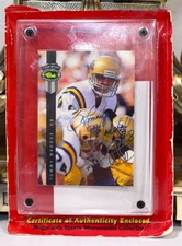 TOMMY MADDOX ~ 1992 Classic Four-Sport Signed Card ~ ON-CARD AUTO w/COA
