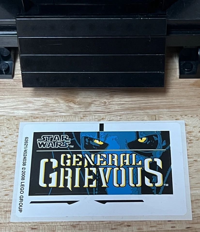 LEGO Star Wars: General Grievous (10186), USED, 99% Complete (see description) - Image 2 of 4