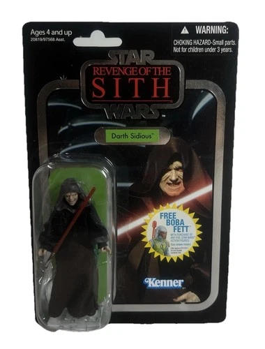 STAR WARS VTG COLLECTION DARTH SIDIOUS FOIL CARD VC12 REVENGE OF THE SITH