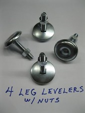 NEW 2" LEG LEVELERS SET of 4 Heavy Duty - Pinball & Arcade Cabinets
