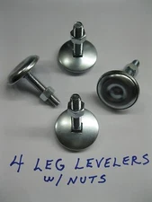 NEW 2" LEG LEVELERS SET of 4 Heavy Duty - Pinball & Arcade Cabinets