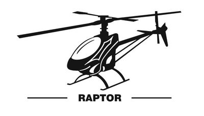 Thunder Tiger Raptor 30/50 Aufkleber
