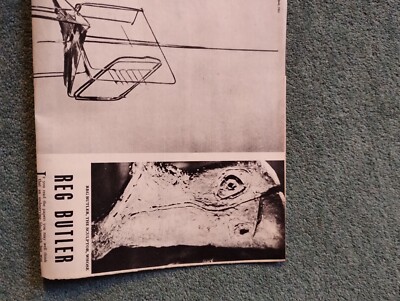 Sk86 Ephemera 1953 Article Reg Butler Sculptor