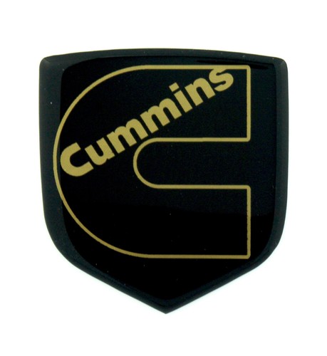 GRILLE EMBLEM fits RAM DIESEL 2006-2010 Black/Gold Outline - Bild 2 von 2