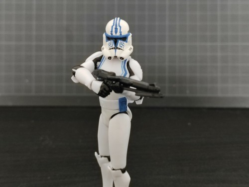 Star Wars Clone Wars Custom 3.75 Hardcase 501st Clone Trooper Phase 2 - Picture 3 of 5