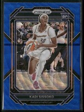 2023 Panini Prizm WNBA - Kadi Sissoko #144 Blue Wave Prizm RC ROOKIE
