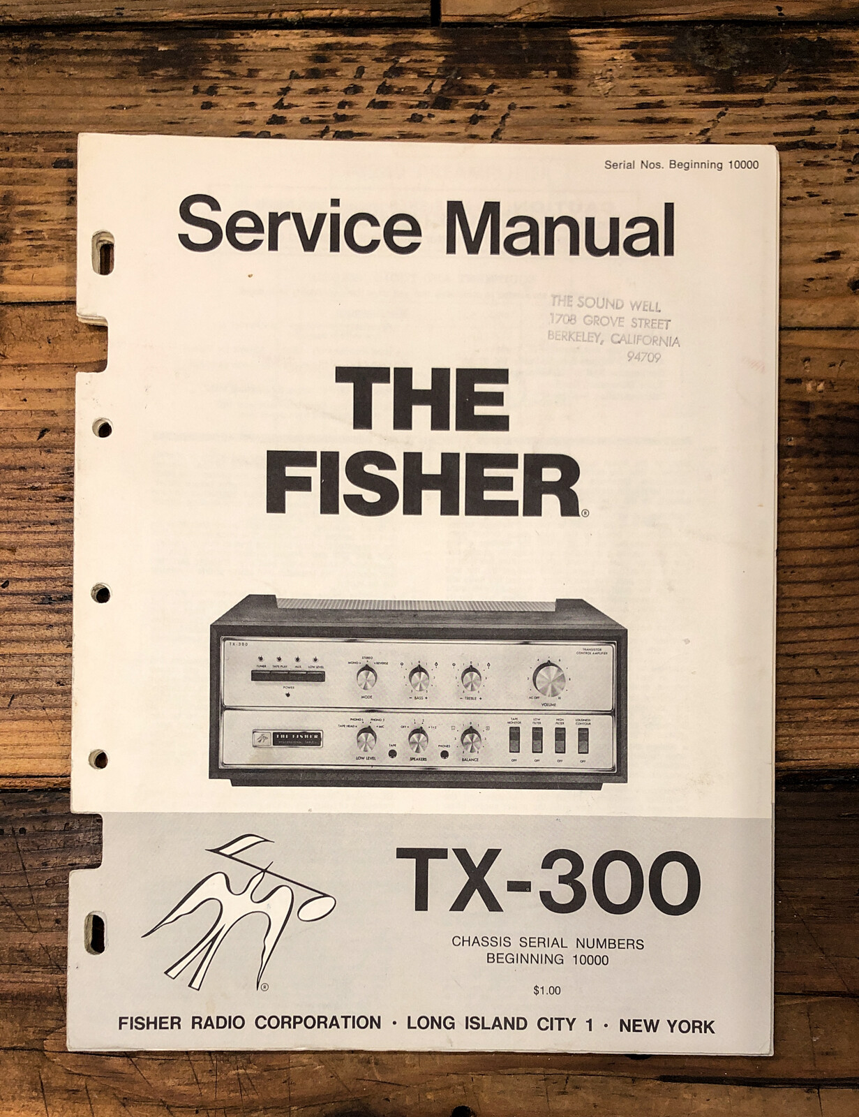 Fisher TX-300 vintage audio equipment - eBay listing photo 4