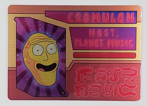 2019 Cryptozoic Rick & Morty Season 2 M5 Cromulon Convention Exclusive Metal - Picture 3 of 3