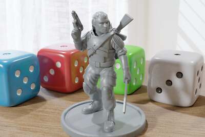 Zone Guide (Stalker) - ZONA ALFA - 28mm / 32mm Minifigure - Modern Wargaming Min