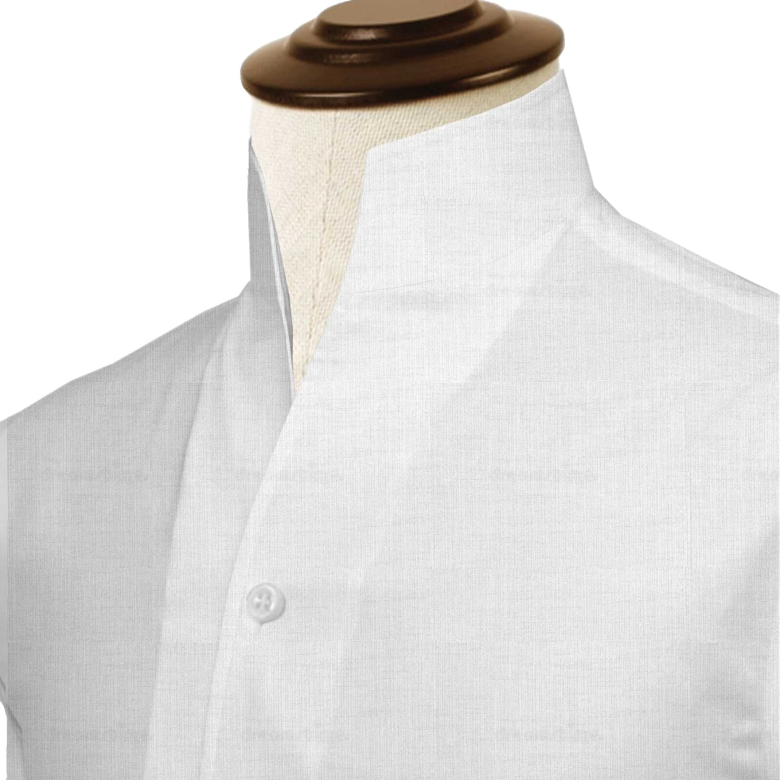 Camisas de vestir de Lino Blanco para hombres