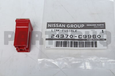 ま〜な 24370C9960 Genuine Nissan CONNECTOR ASSY-FUSIBLE LINK 24370