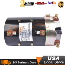 DC Electric Motor For Golf Car 3.3Hp 48 Volt XQ 3.8,19 SPLINE 5.0 HP W/SENSOR