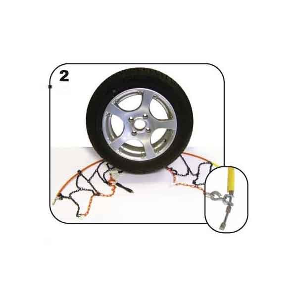 16mm Heavy Duty Snow Chain / Chains 19" Wheels 4x4, Van, Car