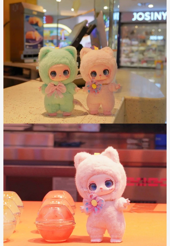 LIILA TOYS LIILA'S Lucky CAT Plush Toy Designer Figure Single Blind Box H16CM