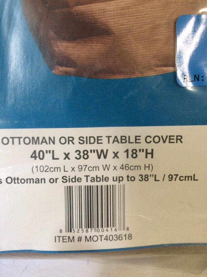 Copertura Impermeabile Per Ottomano E Tavolino - 132x76x45 Cm, Per Esterno - Foto 9