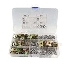 <!--F#f_0-->Motorcycle and Automobile Fender Fastener Kit 170pcs Nuts Clips and Screws<!--F/-->