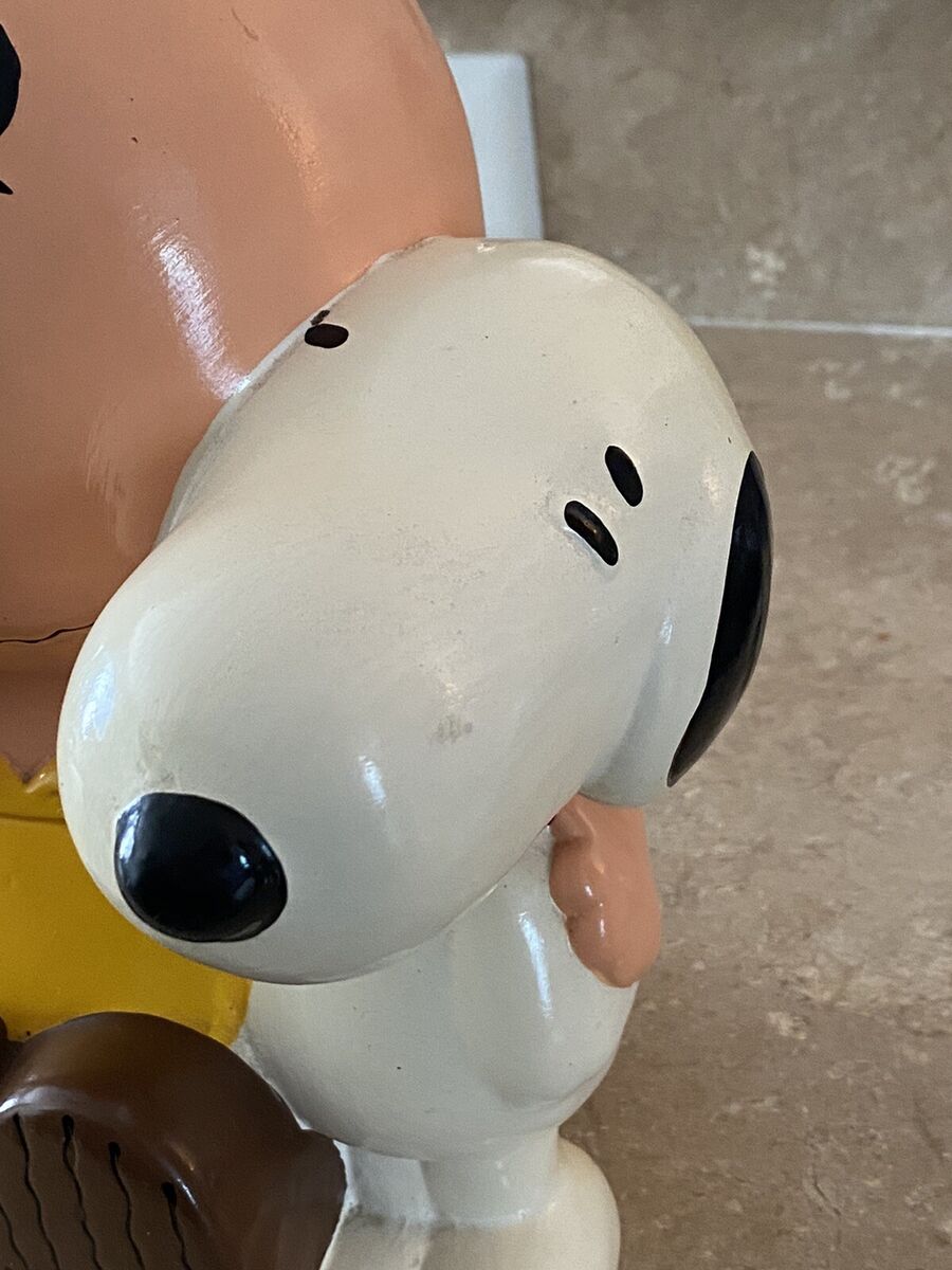 Snoopy and Charlie Brown Cookie Jar Canister 10.5” - Gibson Snoopy and Charlie Brown Cookie Jar Canister 10.5” - Gibson