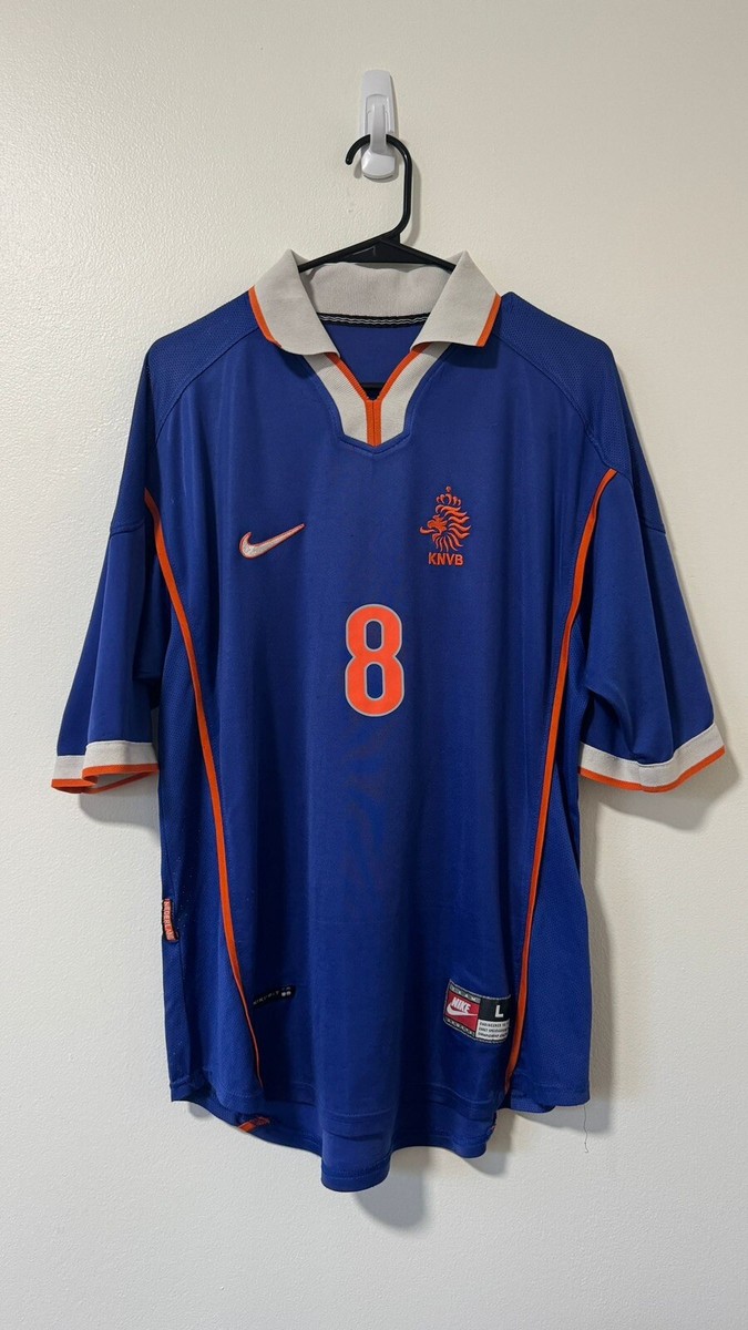 【新品タグ付き】オランダ代表/ベルカンプ/A/98年W杯モデル Dennis Bergkamp Jersey Uniform Netherlands National Team