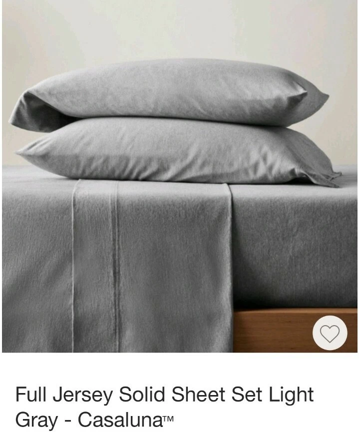 Casaluna Jersey King Sheet Set blog.knak.jp