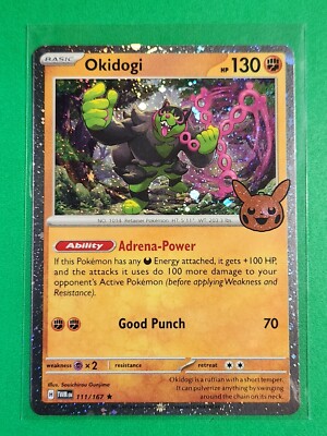 Pokémon TCG Halloween Trick Or Trade 2024 Okidogi #111/167 Cosmos