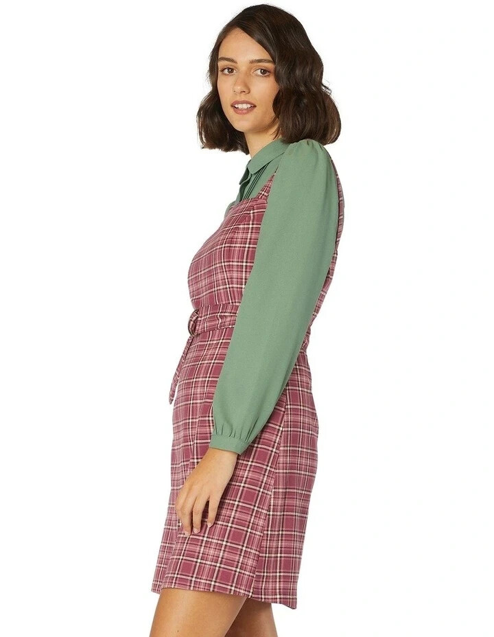 Dress Yellow Plus Size Yellow Checkered Pinafore Princess Highway