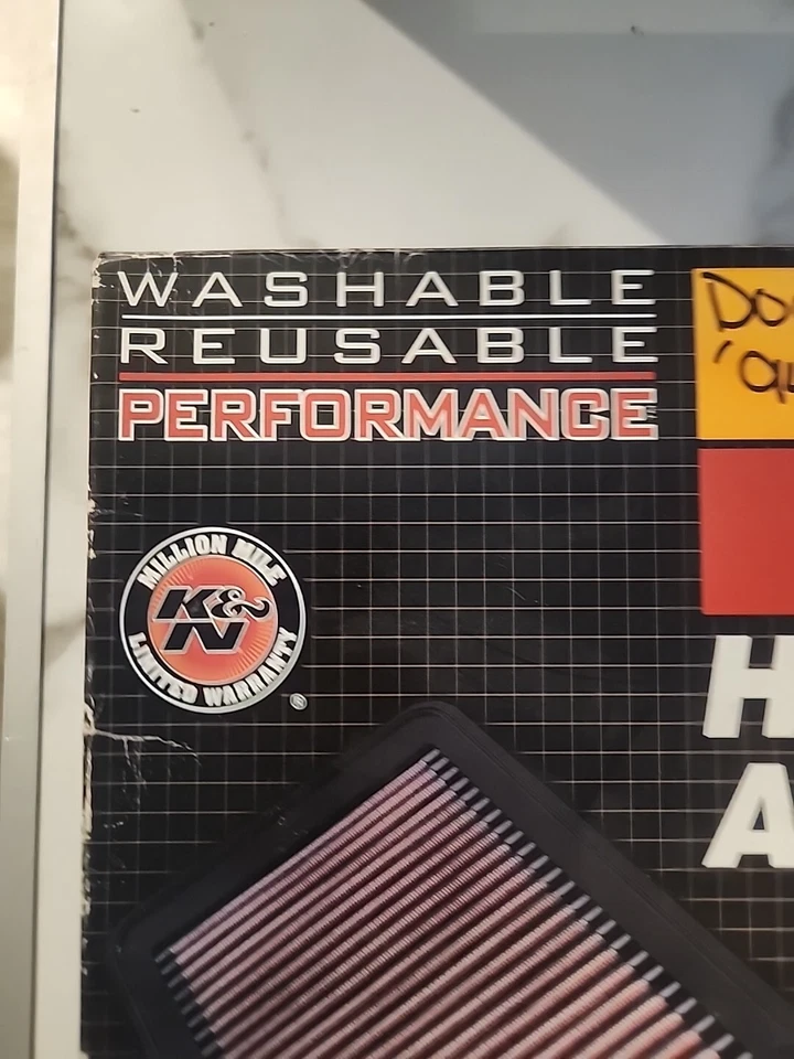 Filtro de aire de repuesto K&N 33-2056 para Dodge 1994-2002 (Ram 2500, Ram 3500) Foto 3 de 4