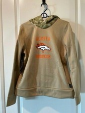 Nike Denver Broncos Salute to Service Therma Hoodie DRiFIT Women's Free Shipping
