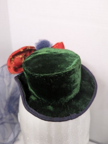 Gothic Women Mini Top Hat Hair Clip for Party Cocktail Steampunk Lady Fascinator - Picture 2 of 4