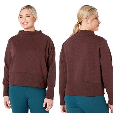 nike mock neck pullover