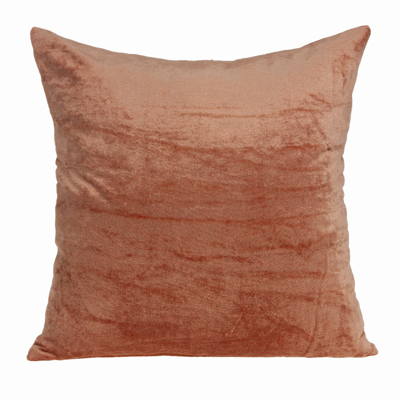 Однотонная подушка Parkland Collection Sunstone Orange Оранжевая 18 x 18