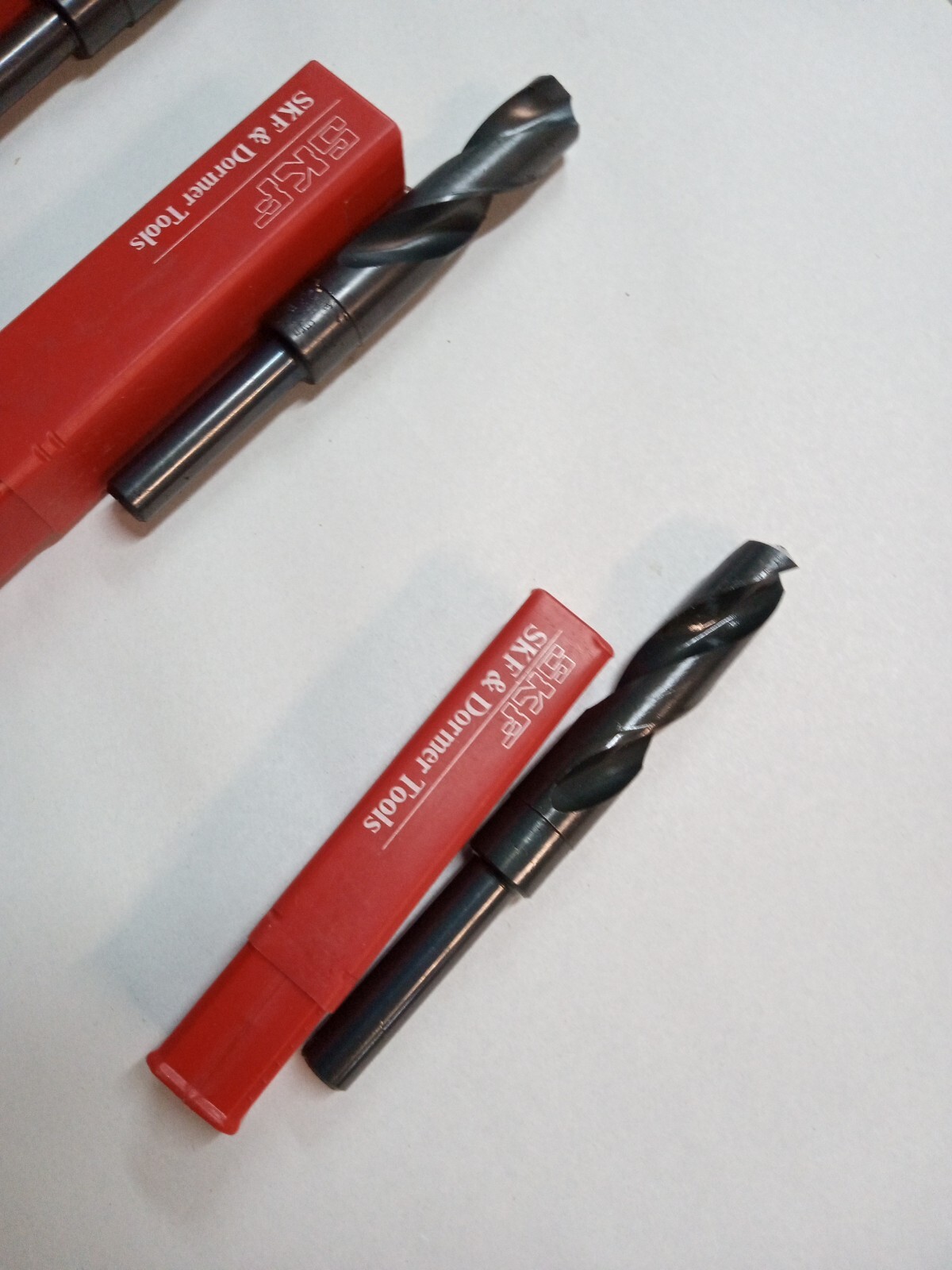 Lot Of 5 SKF & Dormer Tools A170 HSS Twist Drill Straight 1/2" Shank