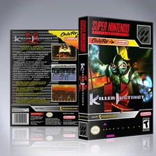 SNES Case - NO GAME - Killer Instinct