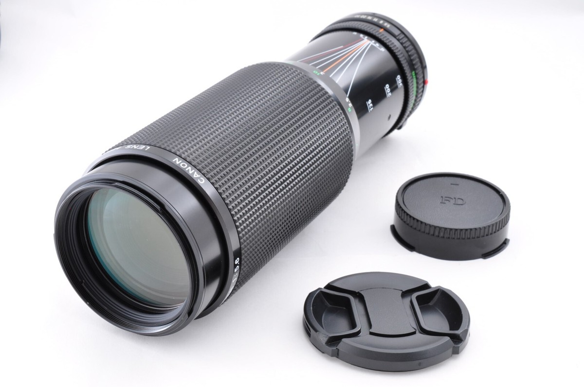 Canon New FD NFD 100-300mm f/5.6 MF Zoom Lens From JAPAN
