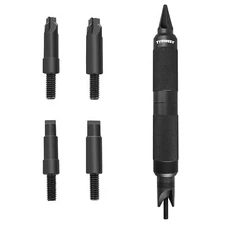 Case Prep Multitool, Case Chamfer Deburring Tools for Reloading, Primer Pocke...