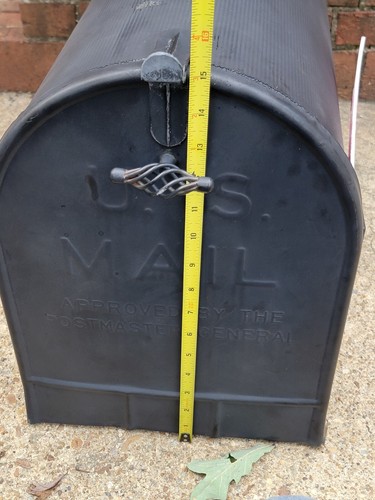 Vtg Solar Group Metal Mailbox X-Large - Picture 7 of 10