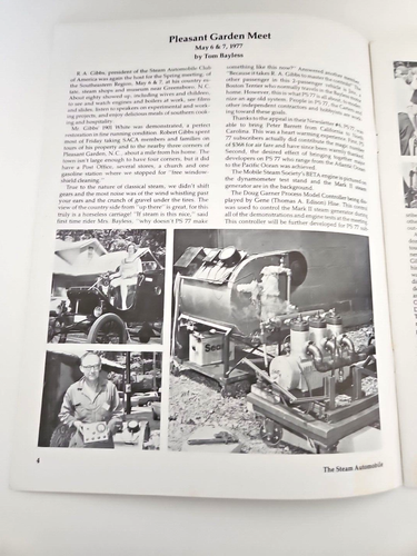 The Steam Automobile Magazine Vol. 19, No. 2, 3, 4 - 1977 - Picture 10 of 10