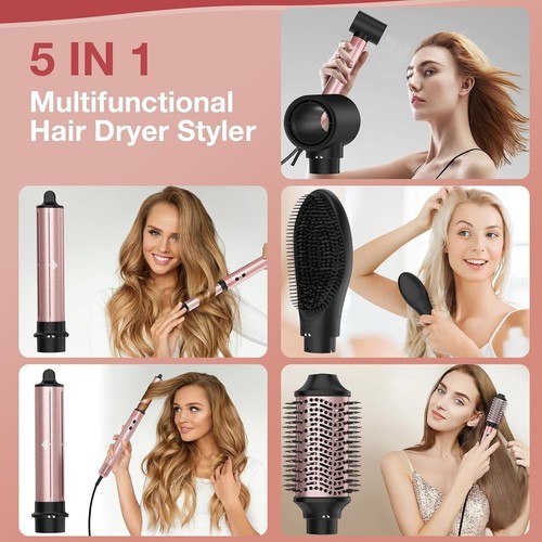 Brightup Hair Dryer Brush w/ 110,000 RPM High-Speed Negative Ionic Blow Dryer - Picture 2 of 10