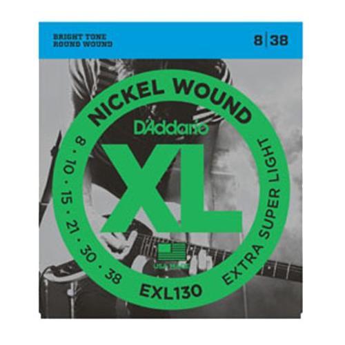 D'ADDARIO EXL130 008/038 MUTA CHITARRA ELETTRICA