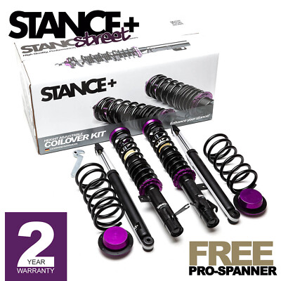 Stance+ Street Coilovers Suspension Kit Ford Focus Mk1 Hatchback All Exc. RS