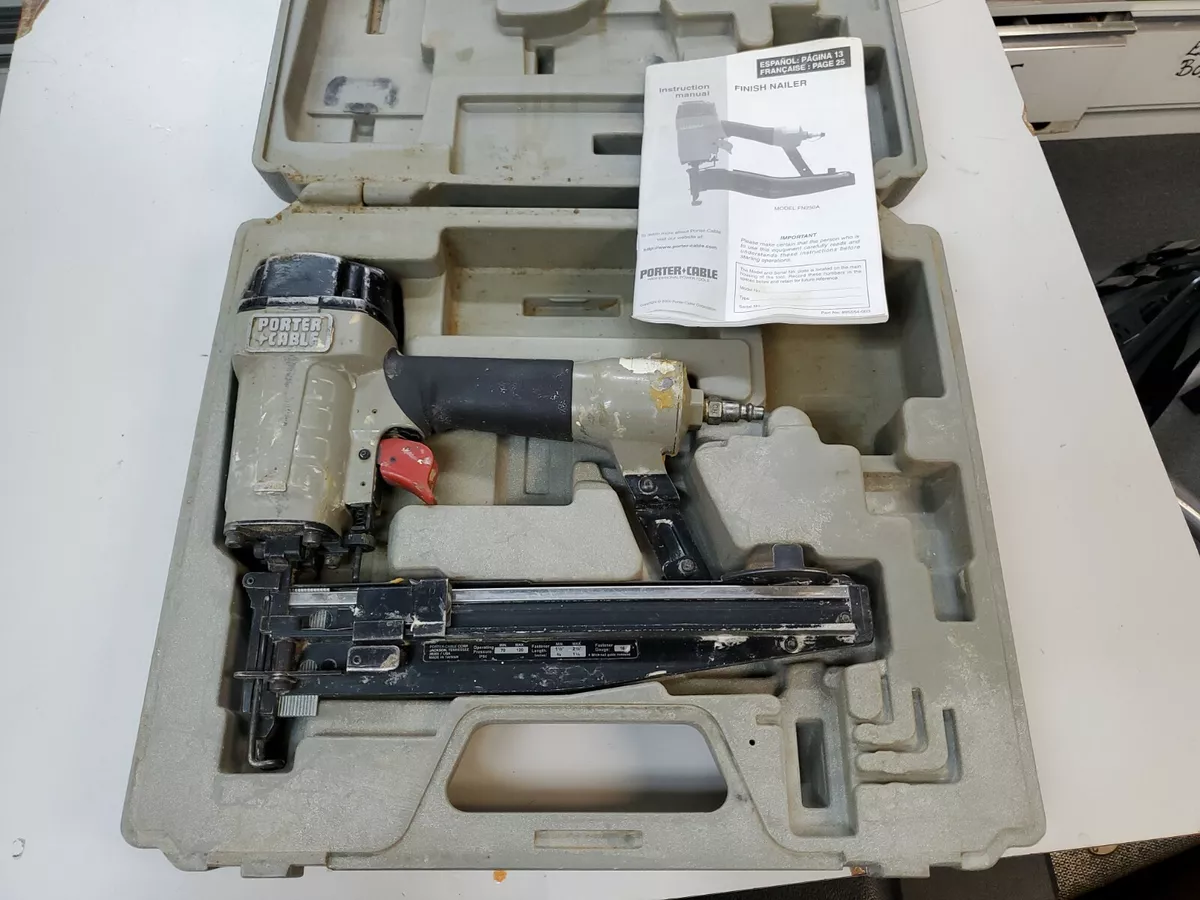 Porter cable finish nailer deals