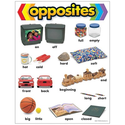 Opposites Learning Chart Trend Enterprises Inc. T-38027
