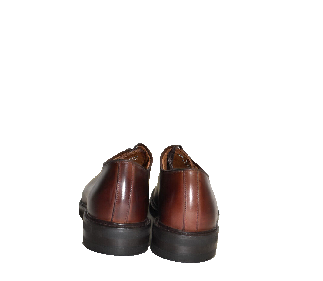 New! Allen Edmonds Drake Derby Dress Shoe Mahogany Brown  display picture 1